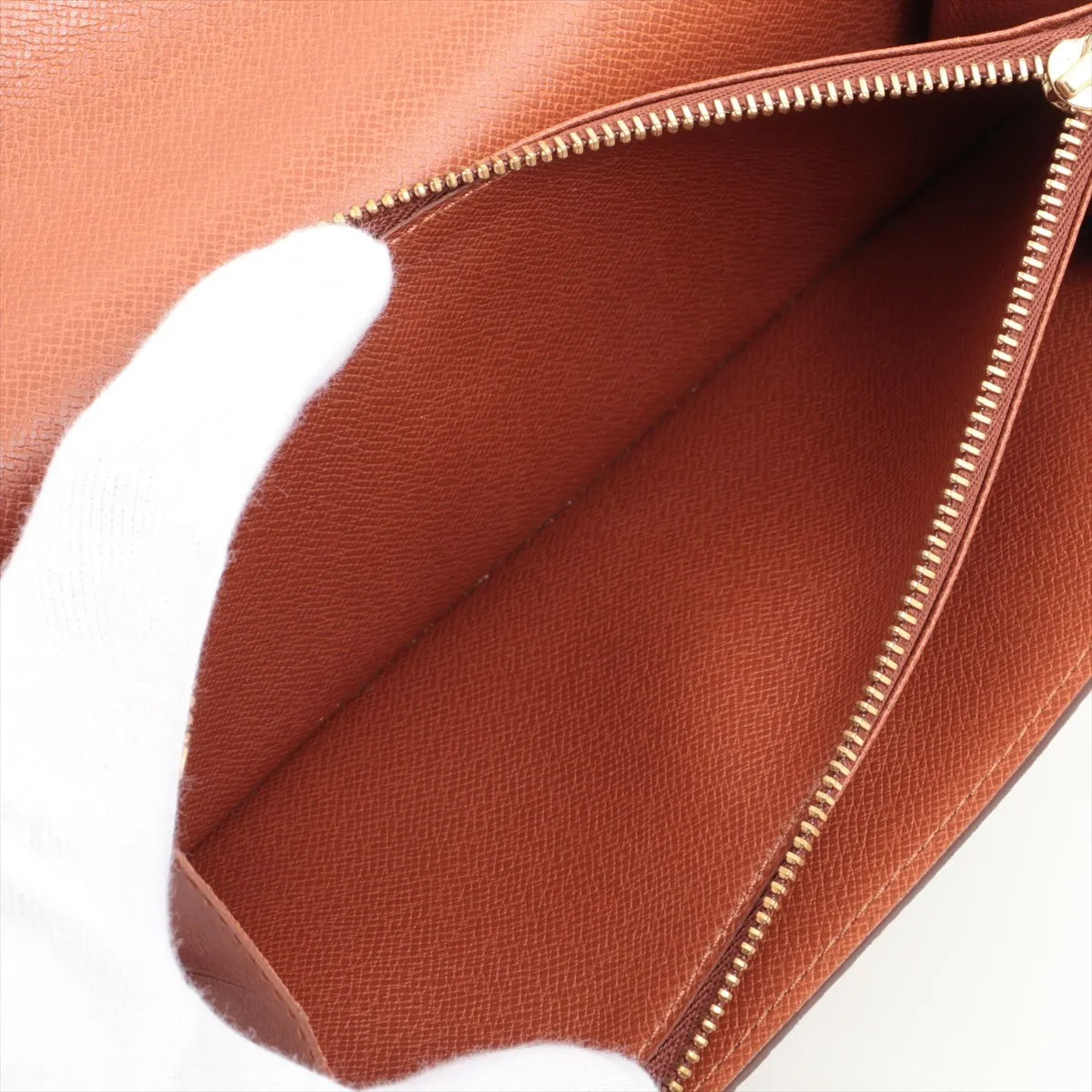 Louis Vuitton Monogram Pochette Porte Brown Long Wallet