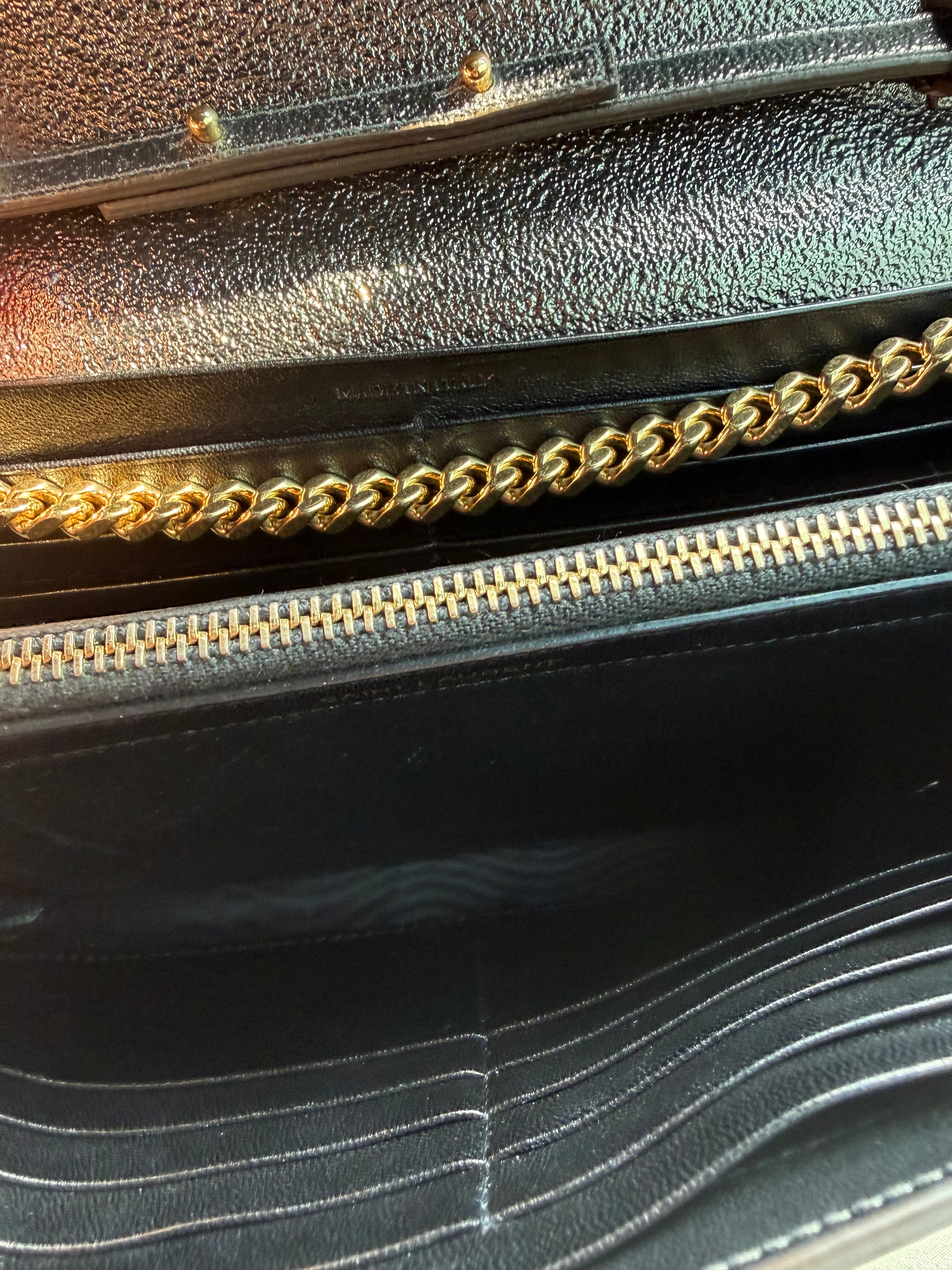 YSL Dark Gold Crossbody
