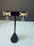 Chanel Bow Earrings