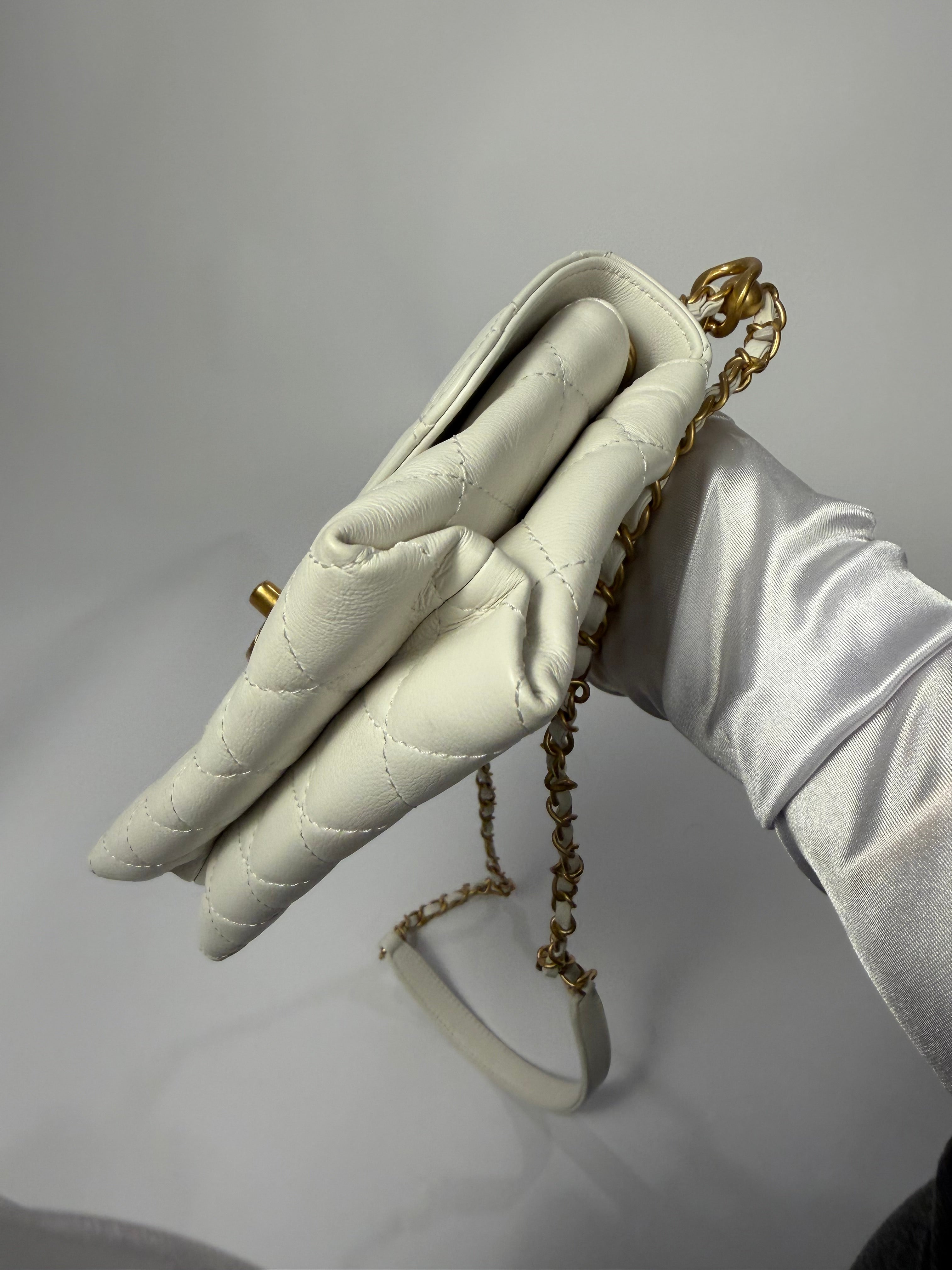 Chanel White Two Way