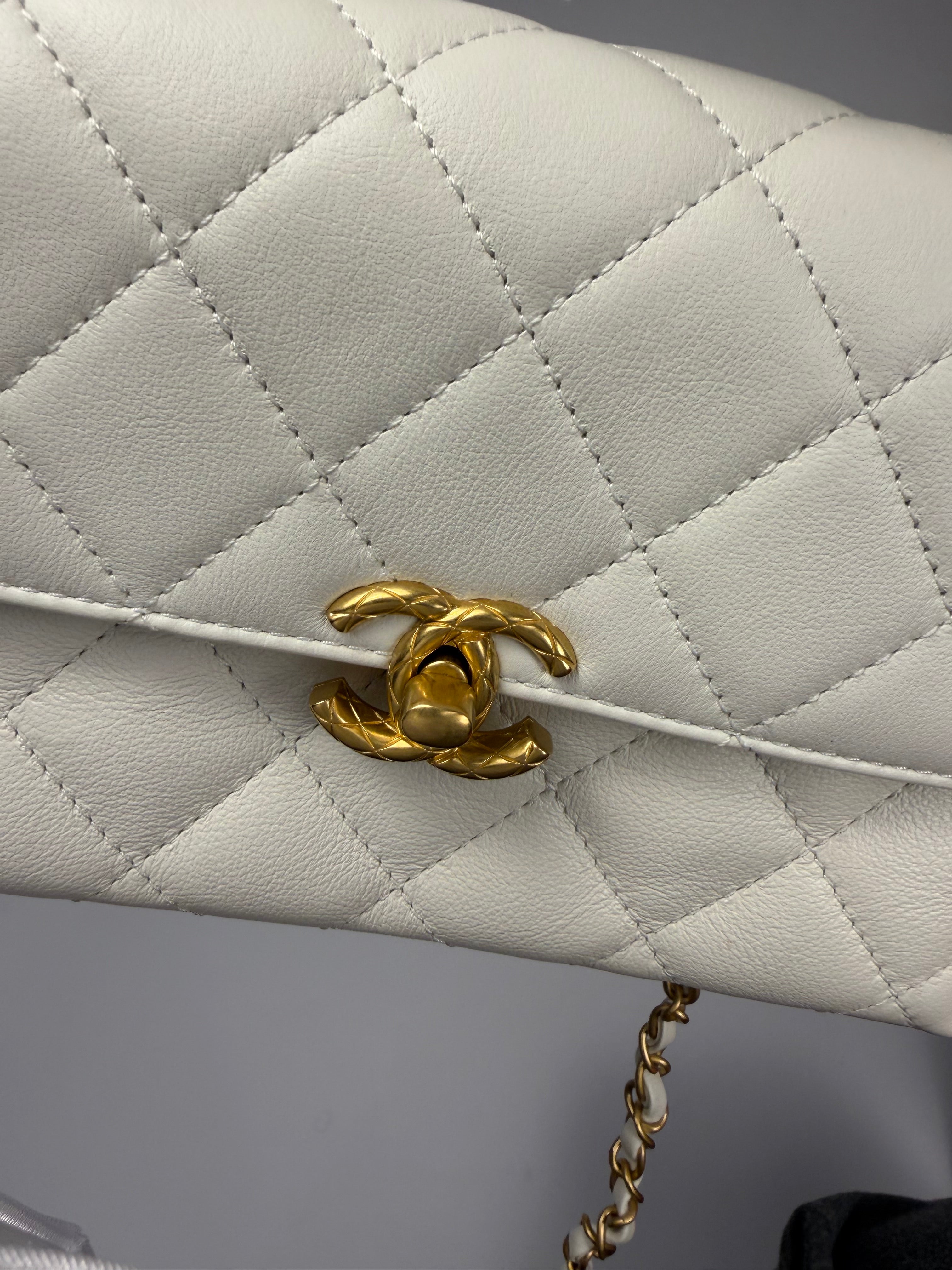 Chanel White Two Way