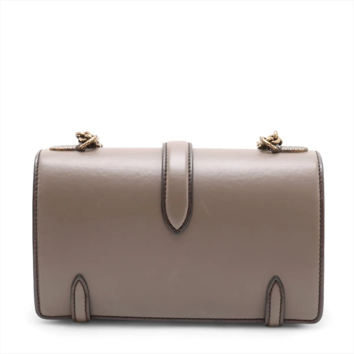Bottega Veneta City Knot Leather Chain Shoulder Bag Brown