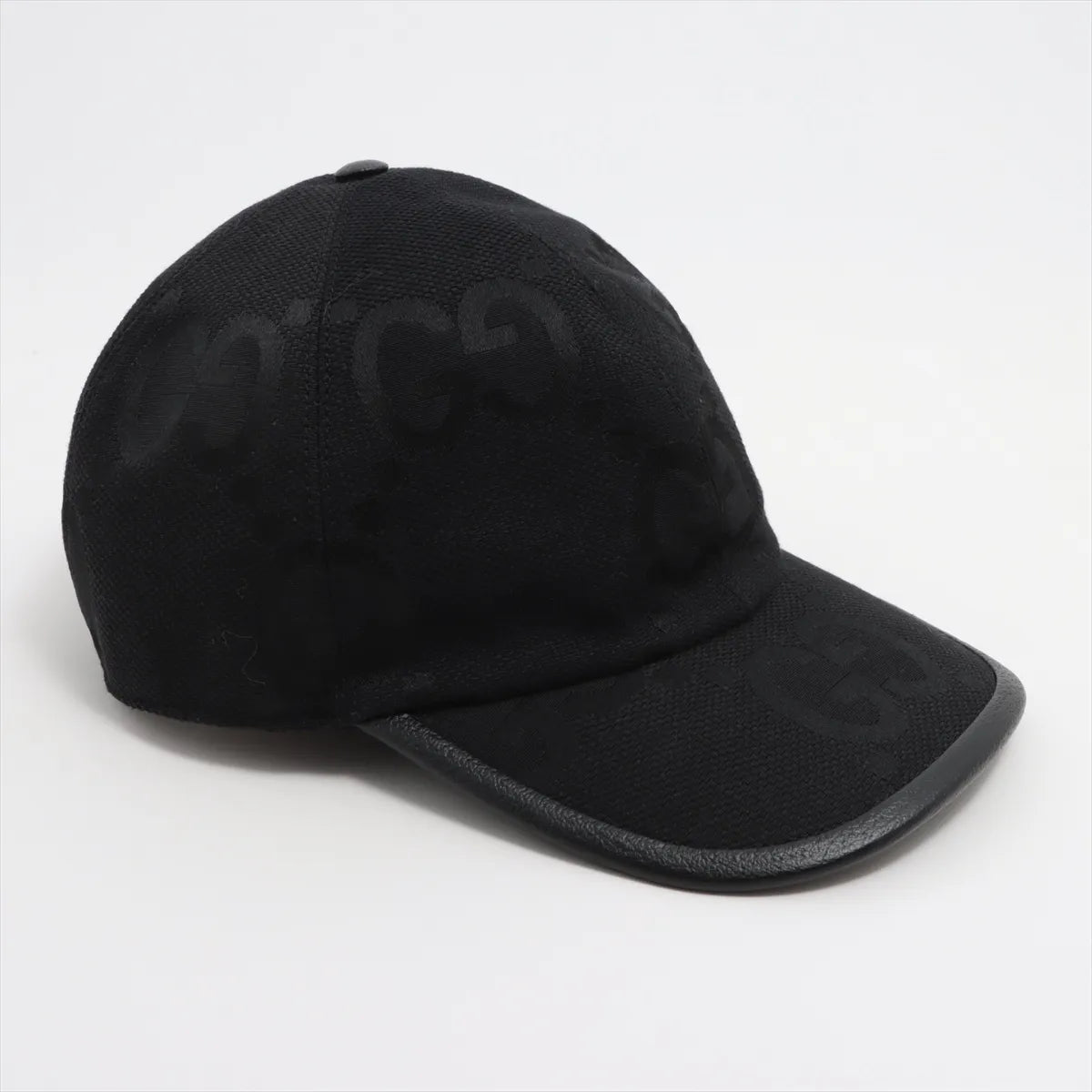 Gucci GG Cap Large Cotton & Polyester Black