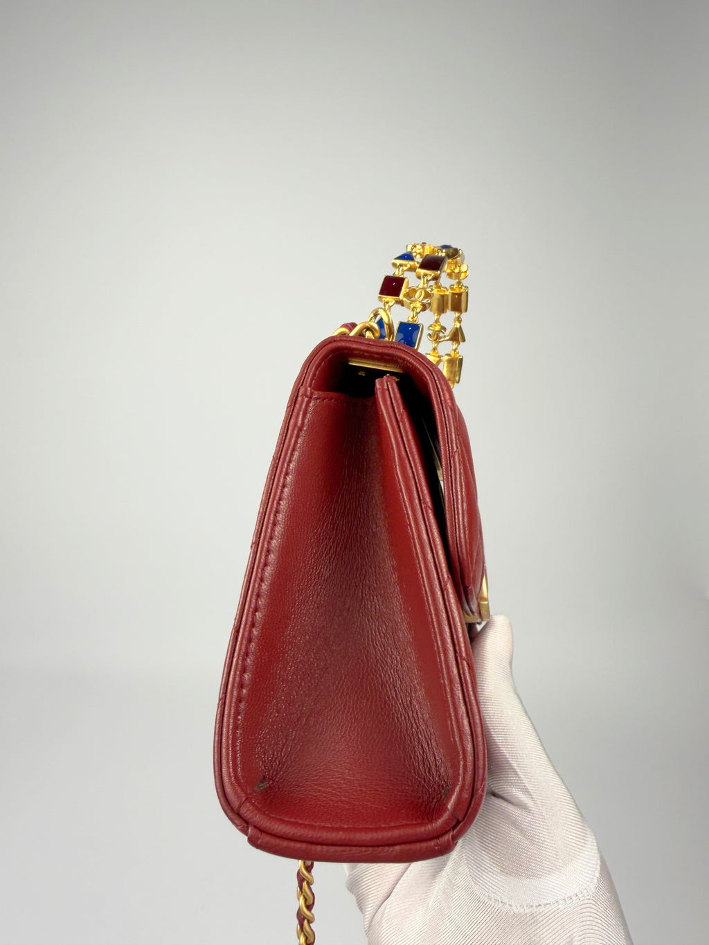 Chanel Enamel Top Handle
