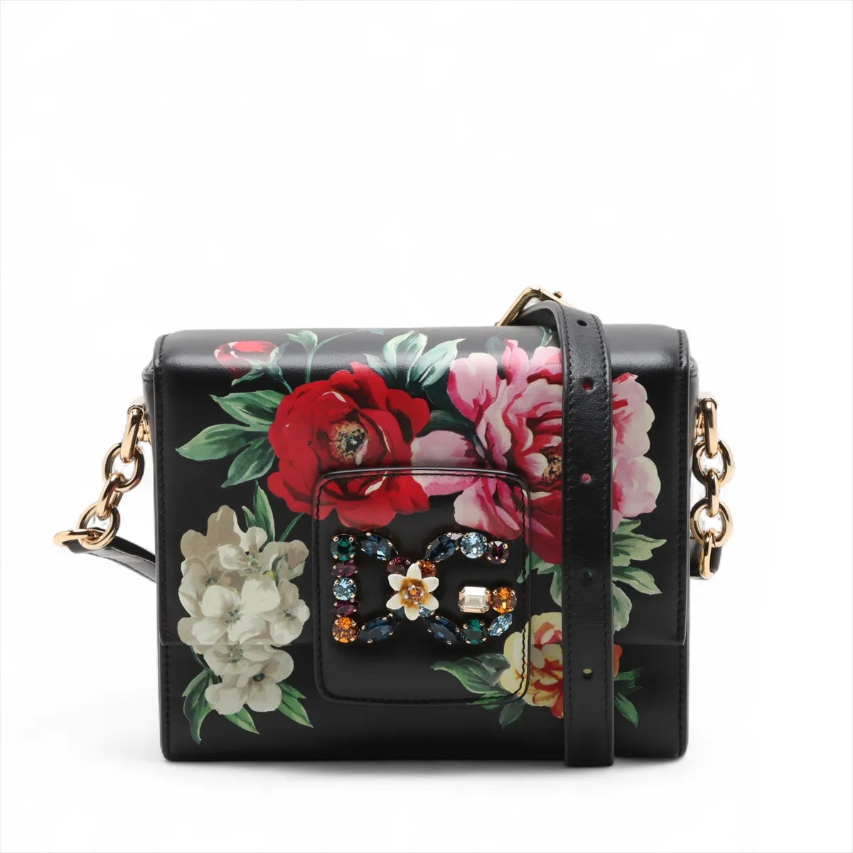 Dolce & Gabbana Leather Shoulder bag Black