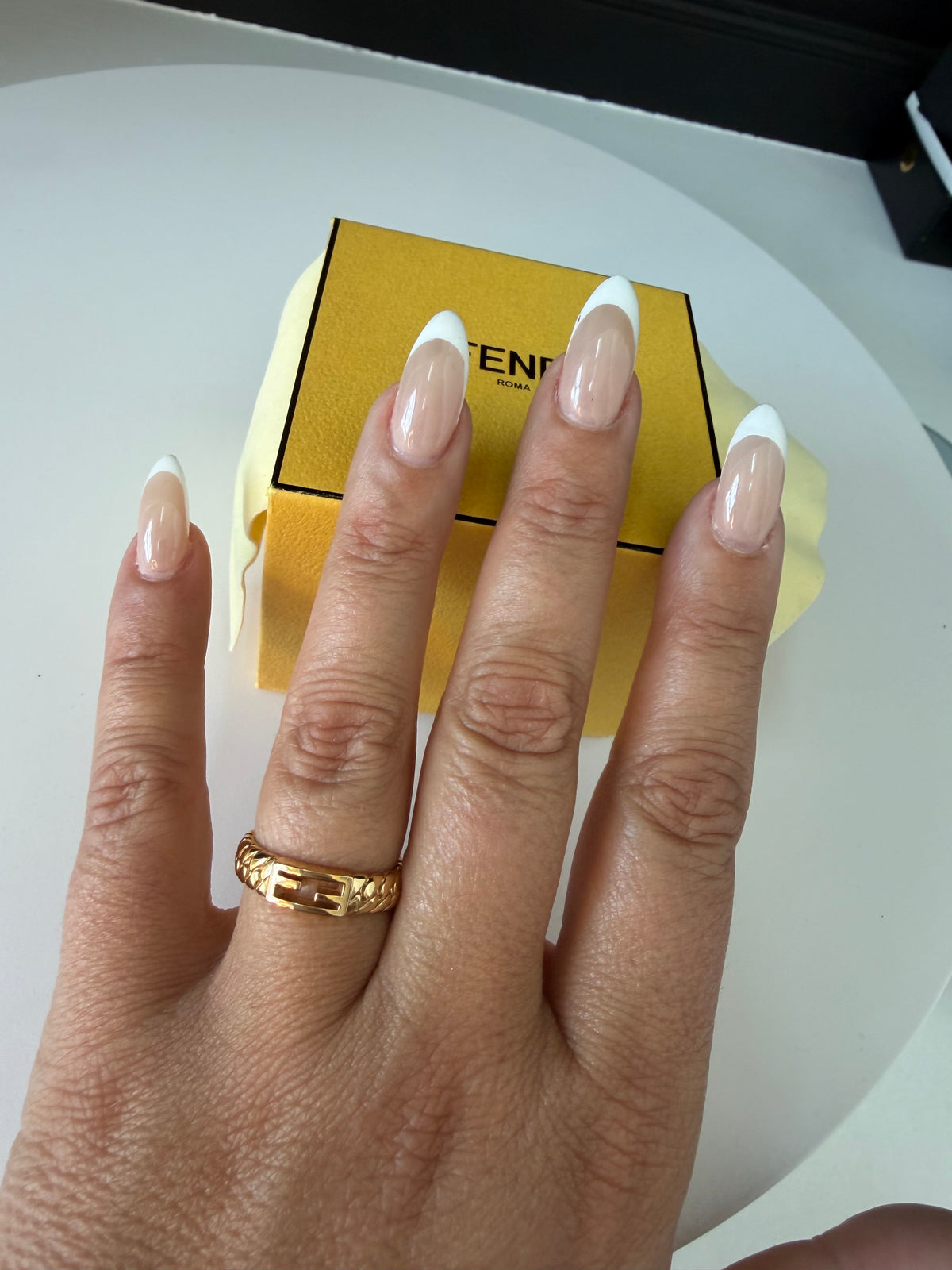 Fendi Ring New In Box Size Large