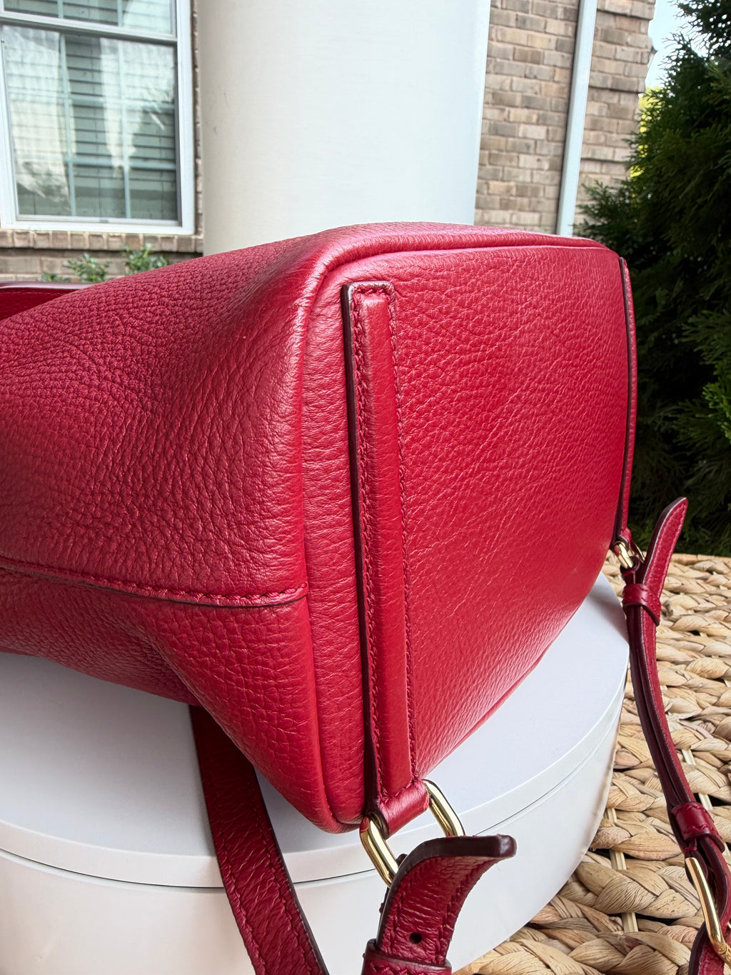 Dolce & Gabanna Red Backpack