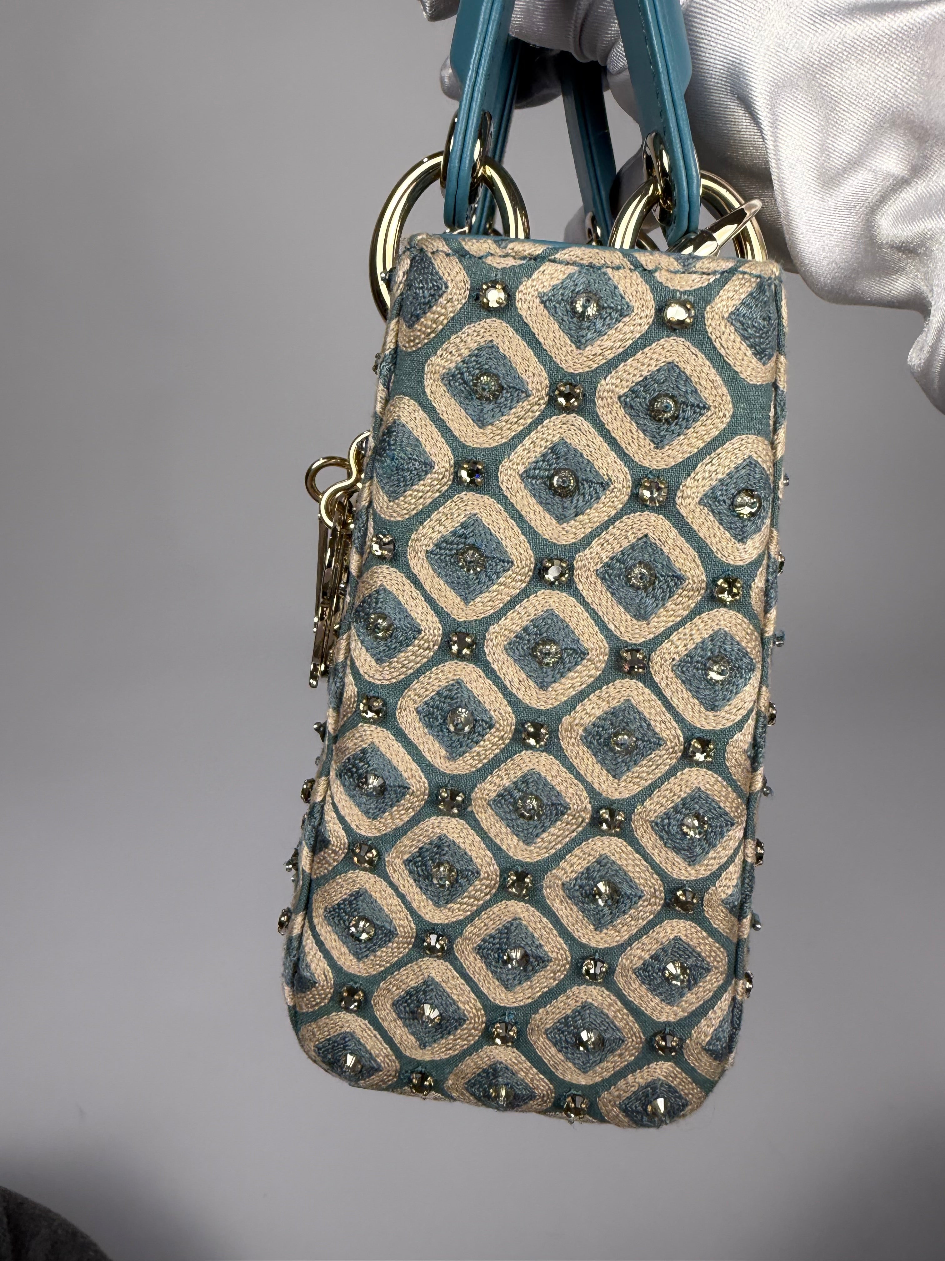 Christian Dior Mini Lady Sequins