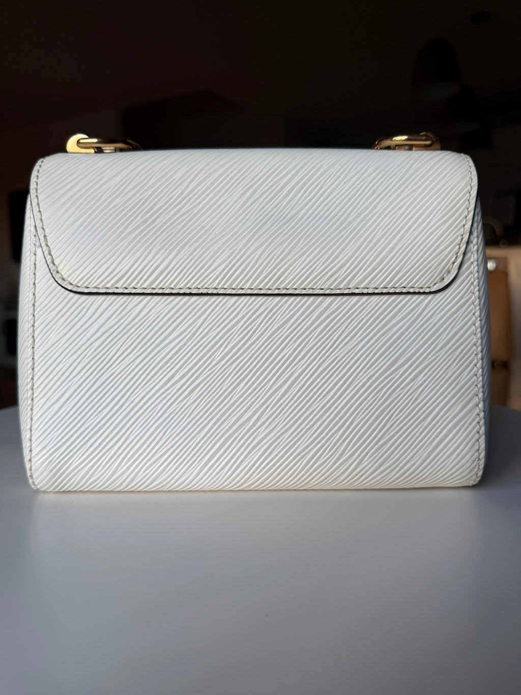Louis Vuitton Twist Top Handle , Canvas Strap