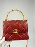 Chanel Enamel Top Handle