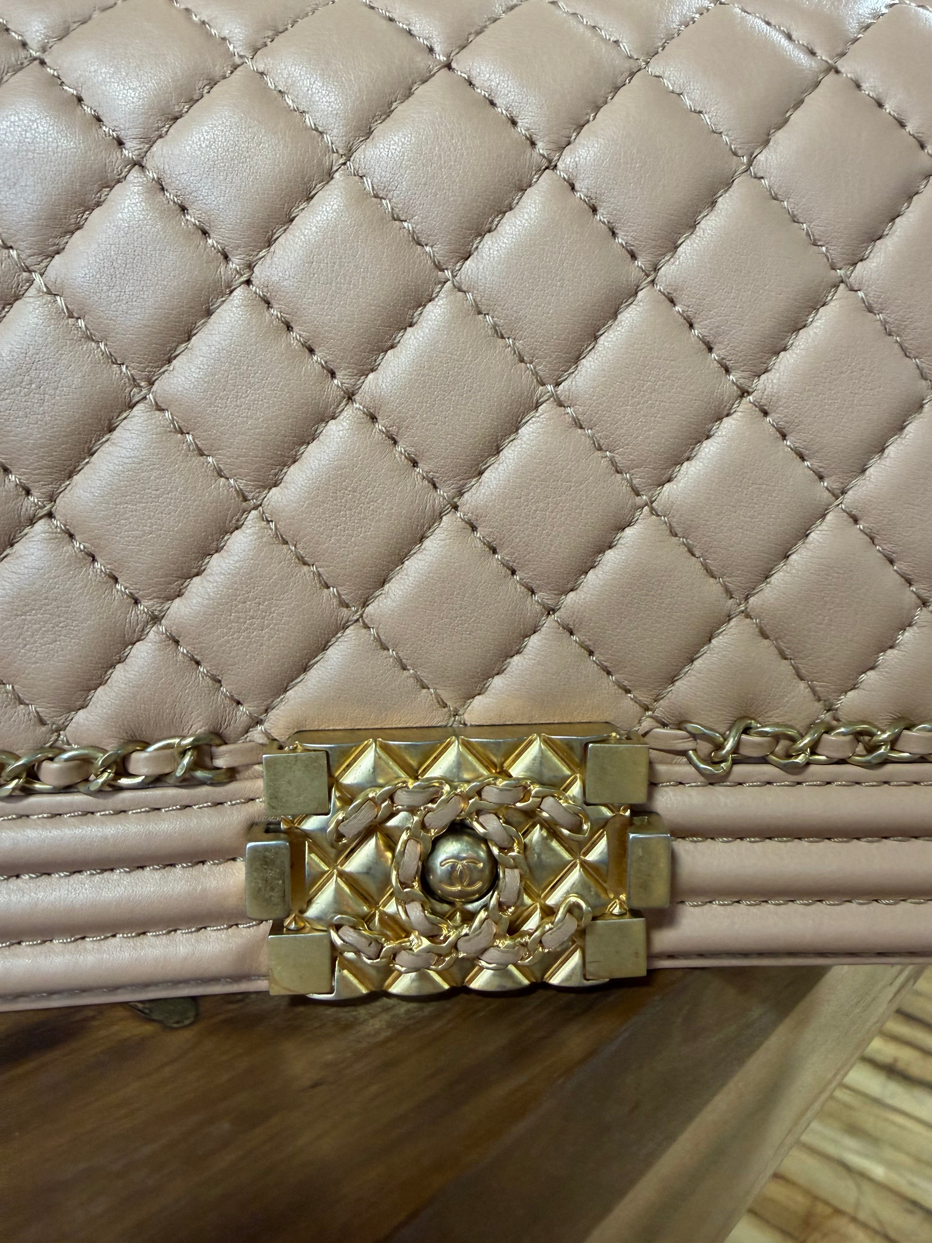Chanel Medium Boy Bag Chain Around