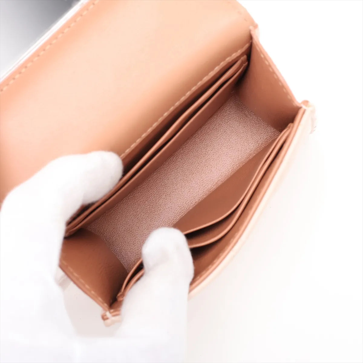 Chanel Matelasse Lambskin Top Handle Beige