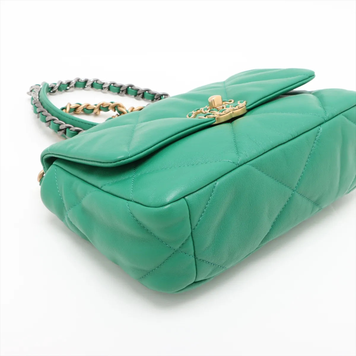 Chanel 19 Green Crossbody