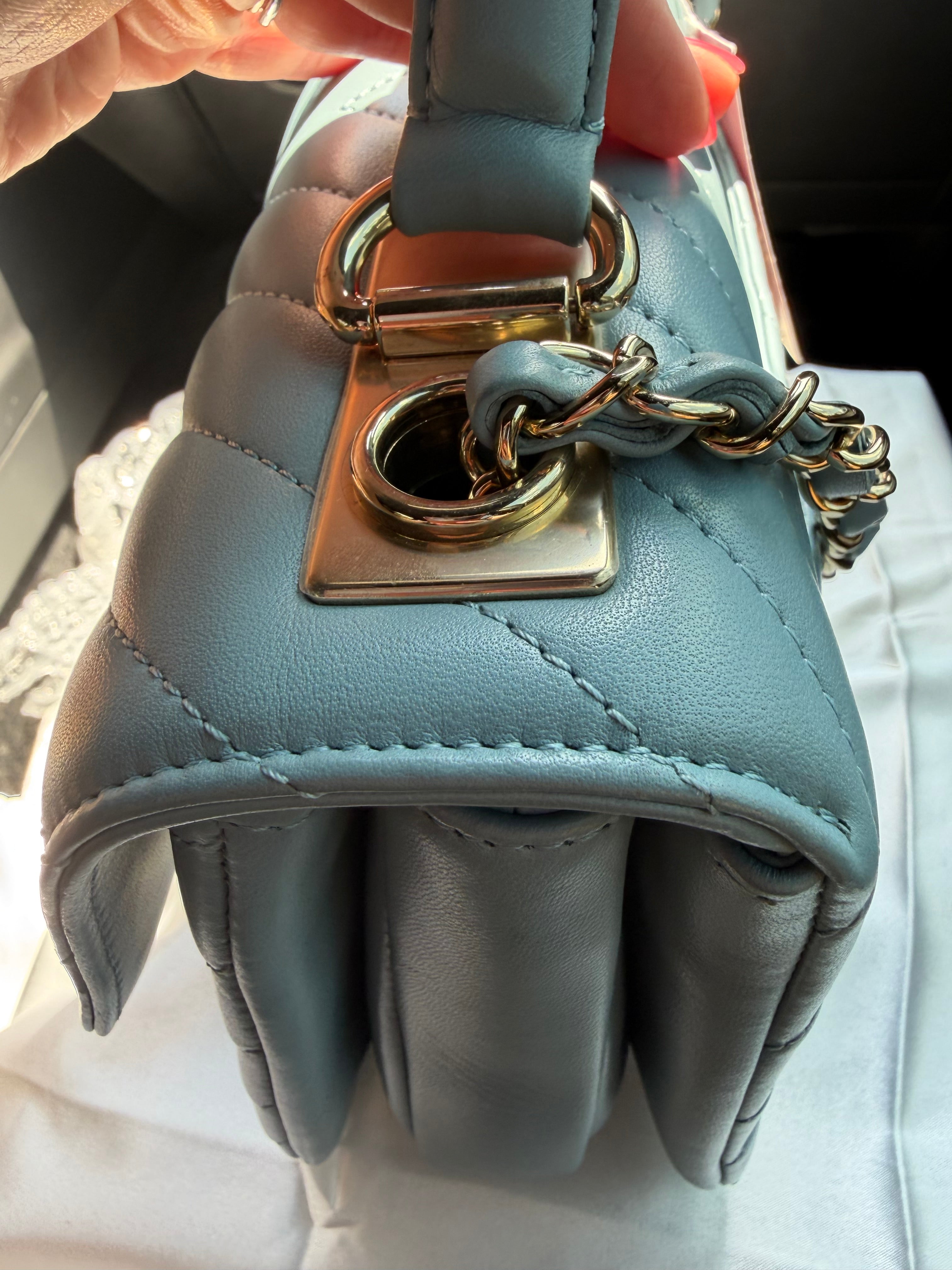 Chanel Trendy Small Blue