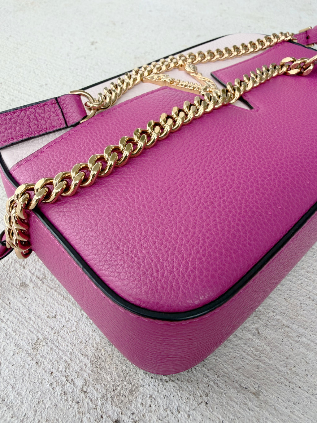 Versace Pink Camera Bag