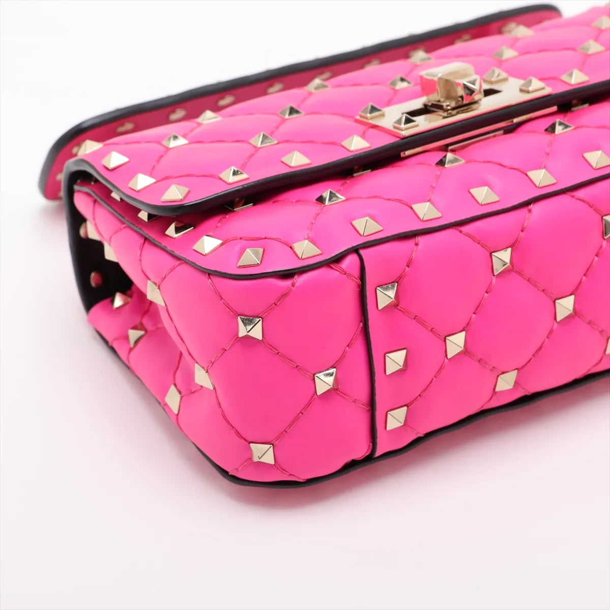 Valentino Pink Rockstud Top Handle / Crossbody