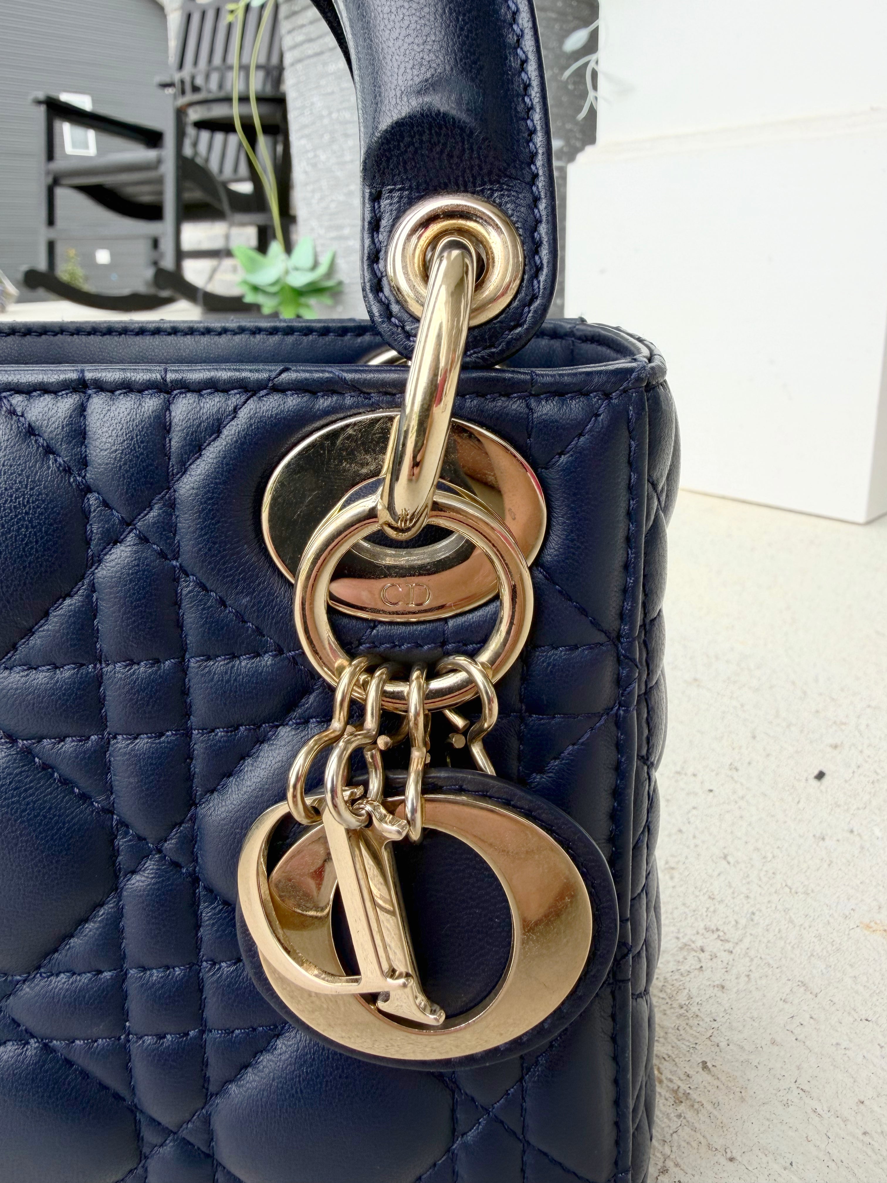 Christian Dior Mini Navy Blue