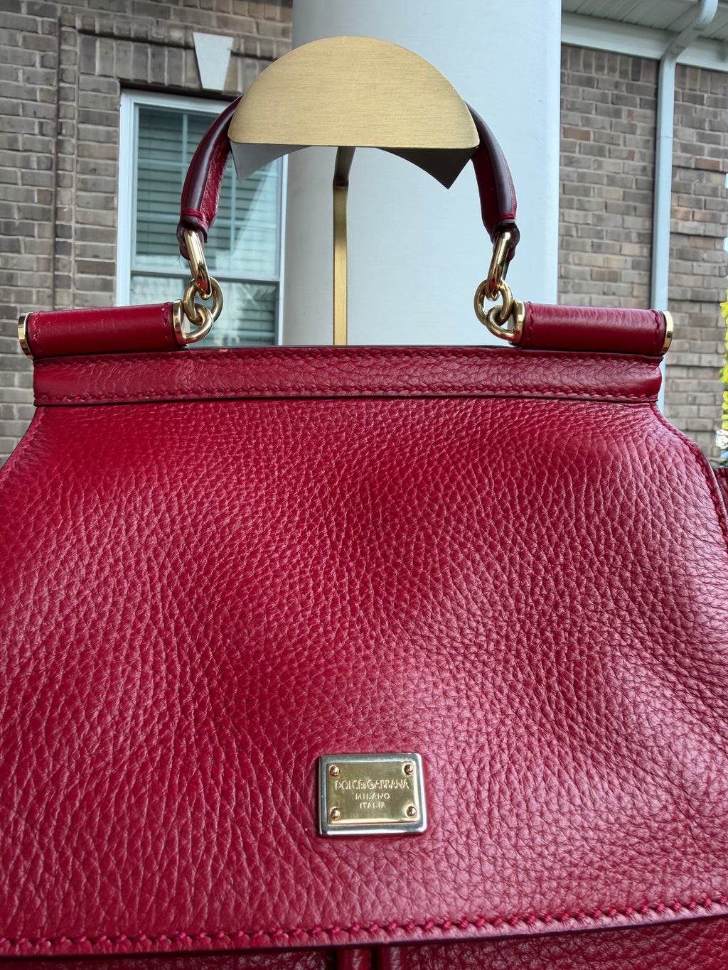 Dolce & Gabanna Red Backpack