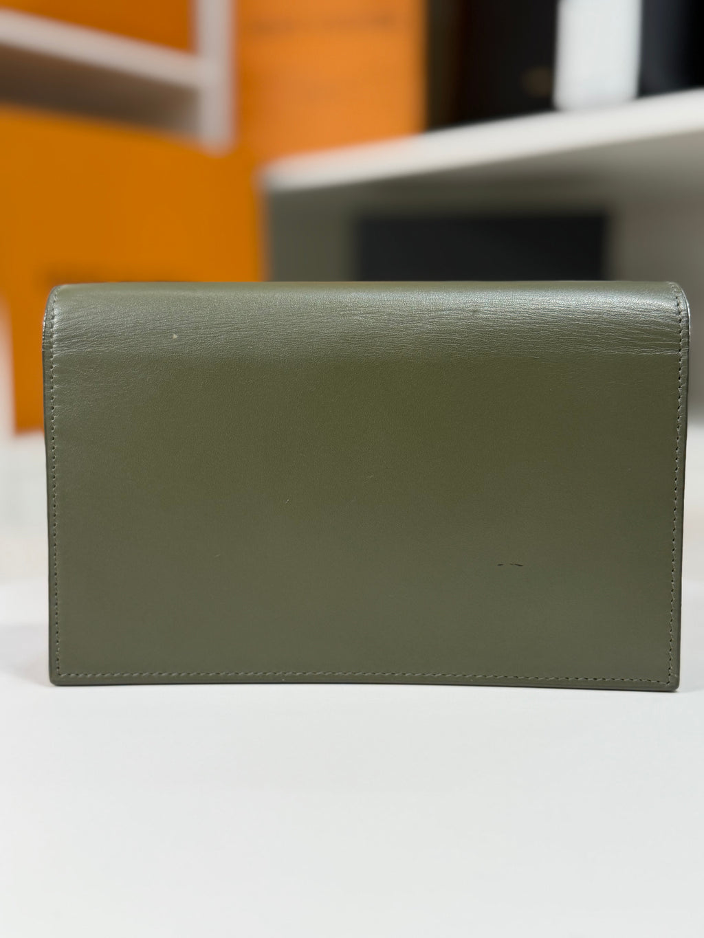 YSL Tassel Crossbody Olive