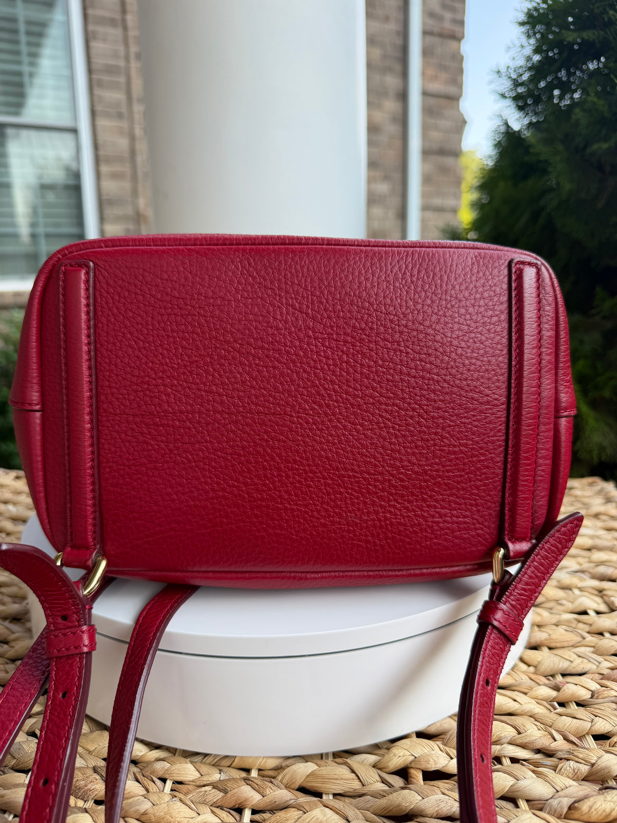Dolce & Gabanna Red Backpack