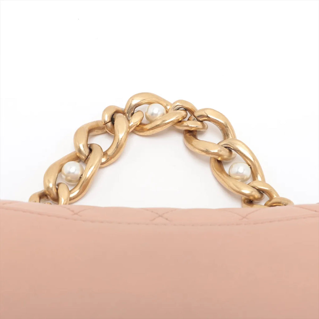 Chanel Pearl Chain Flap