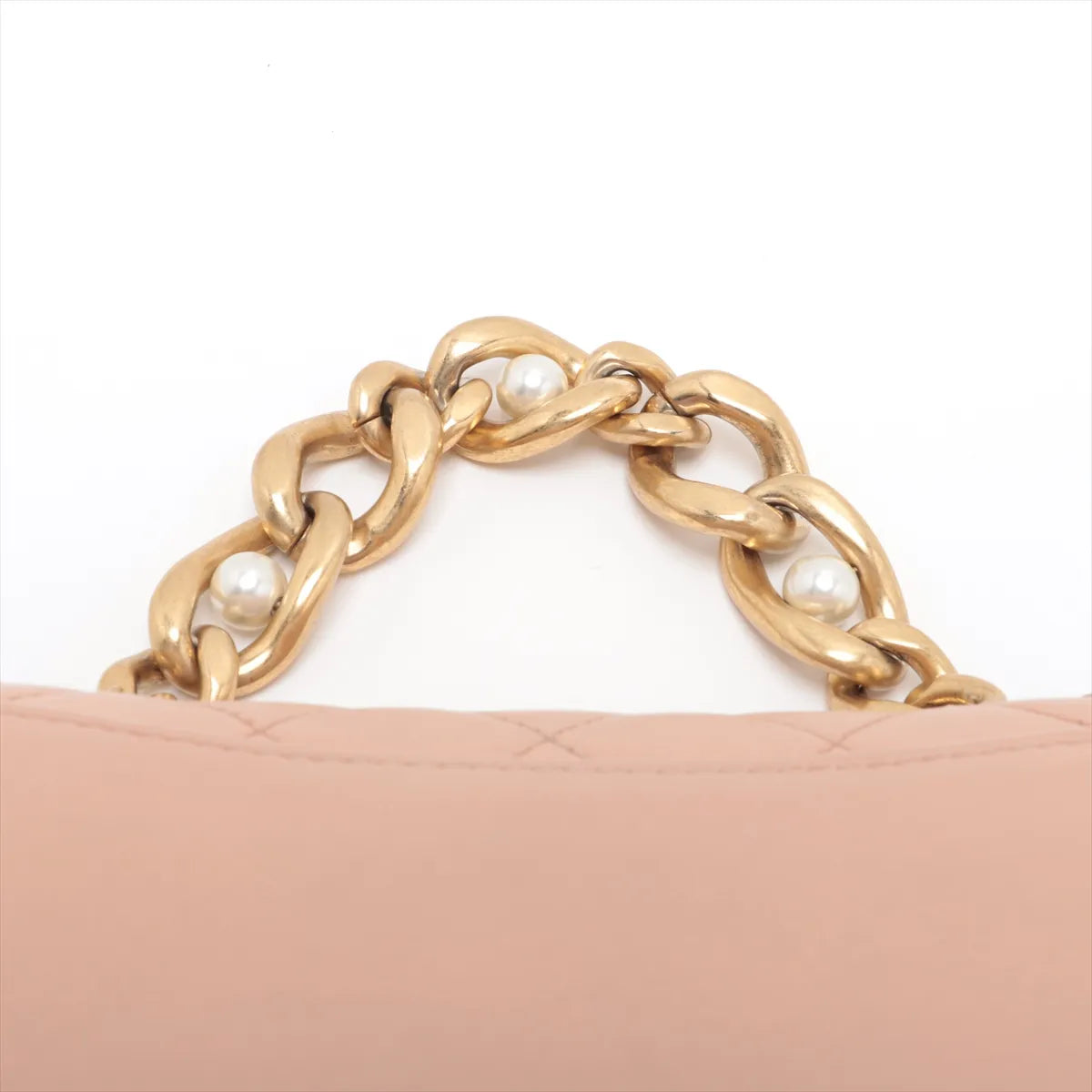 Chanel Pearl Chain Flap