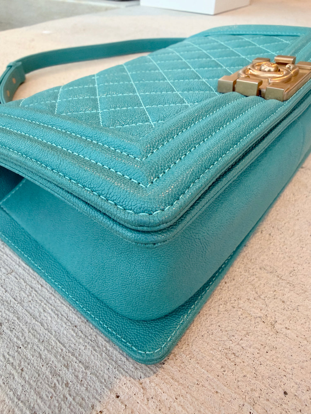 Chanel Medium Caviar Boy Bag