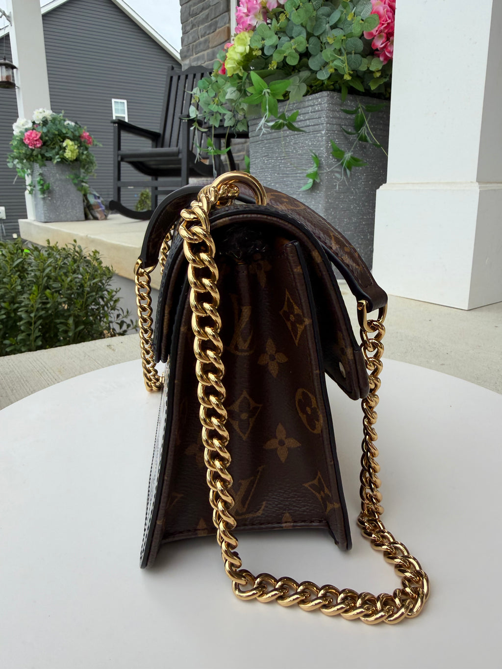 Louis Vuitton Patent Black Crossbody
