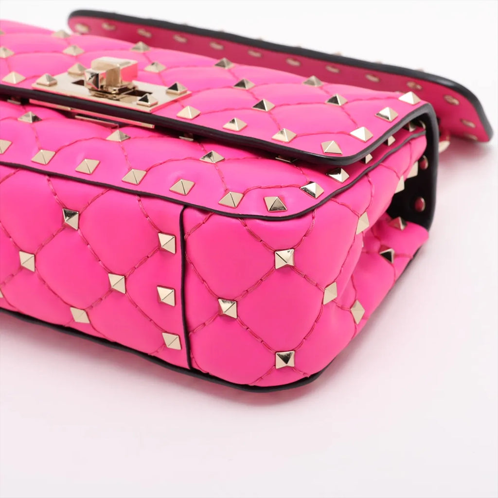 Valentino Pink Rockstud Top Handle / Crossbody
