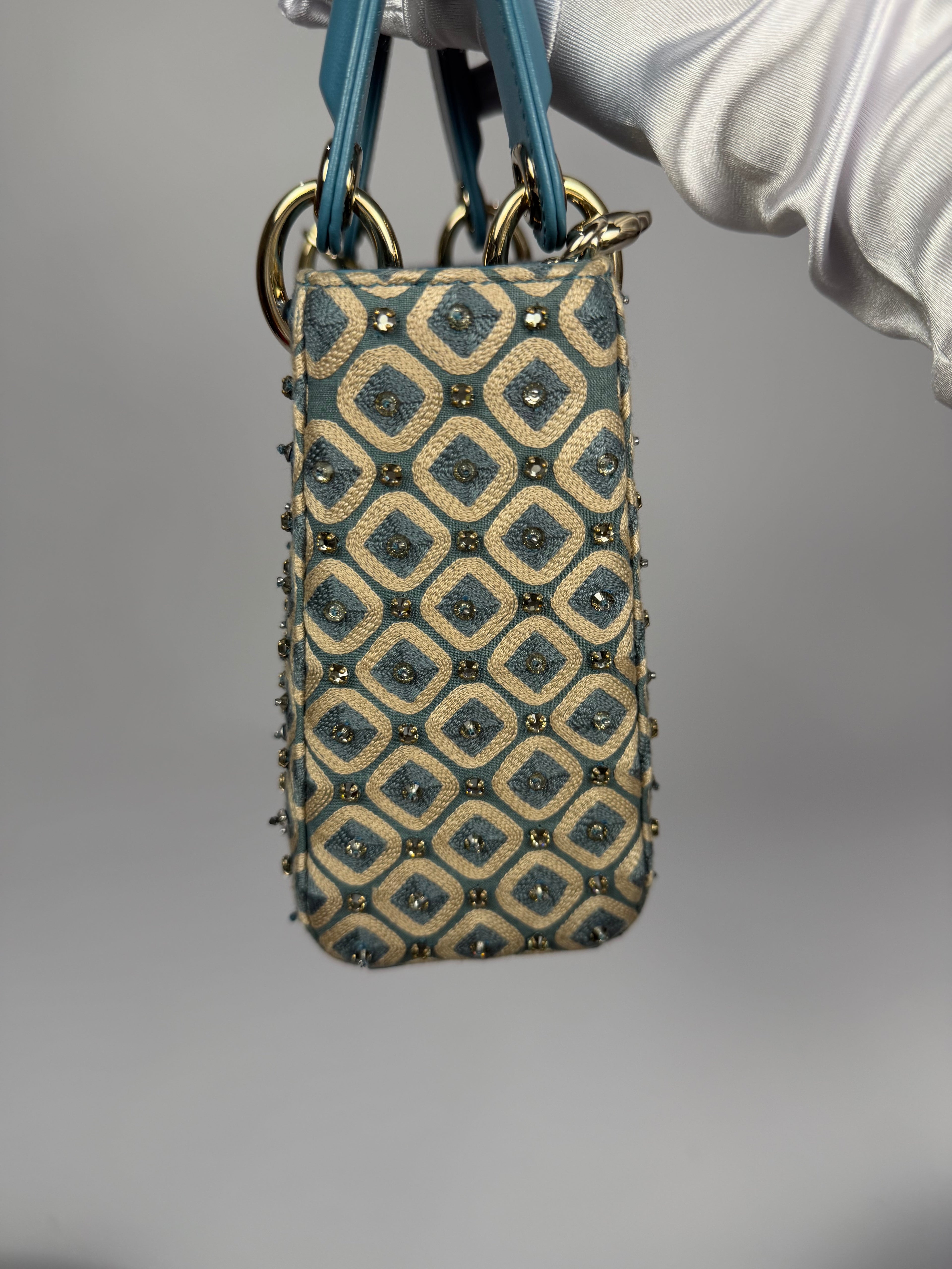 Christian Dior Mini Lady Sequins