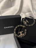 Chanel Pierced Hoops
