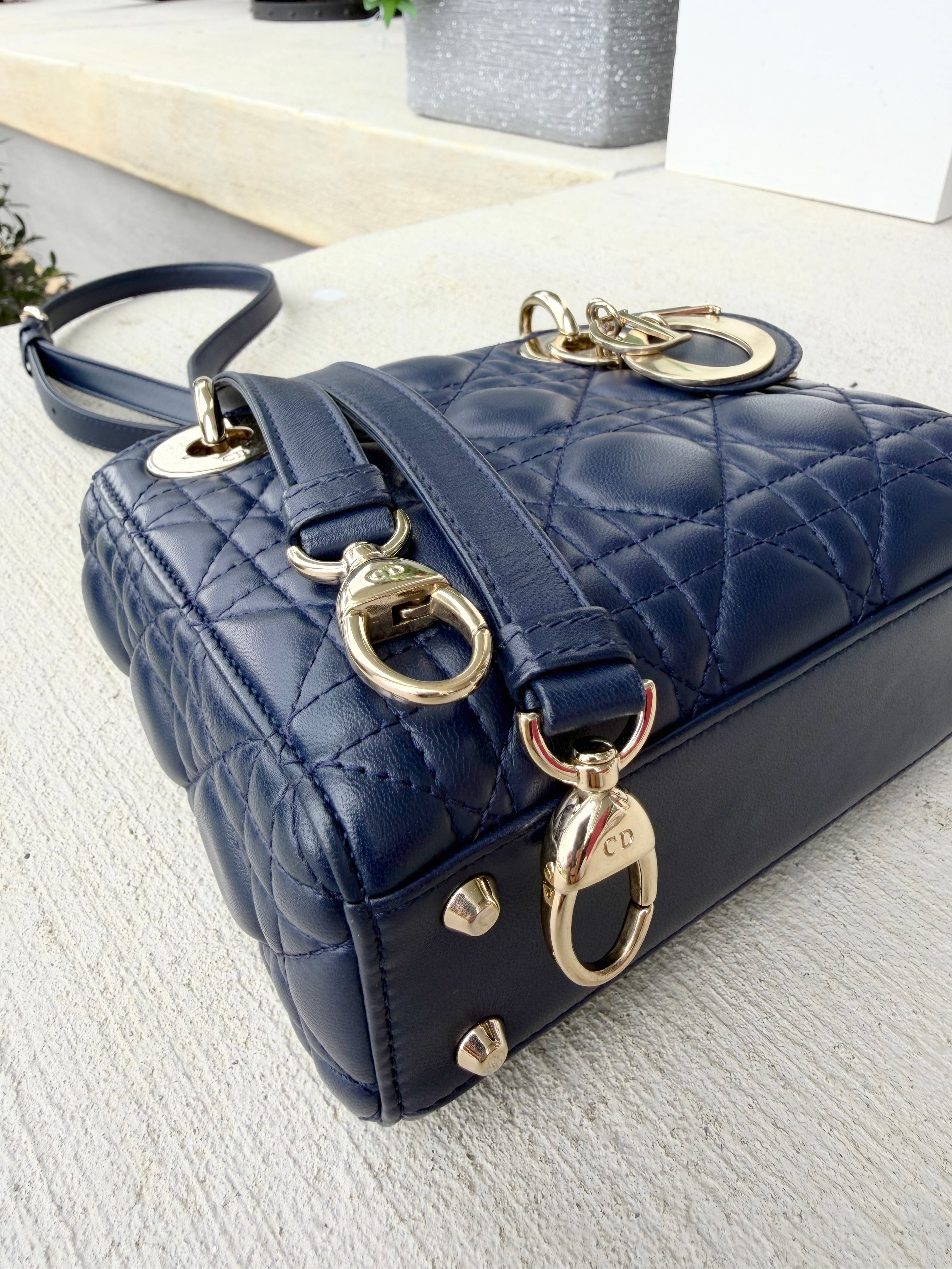 Christian Dior Mini Navy Blue