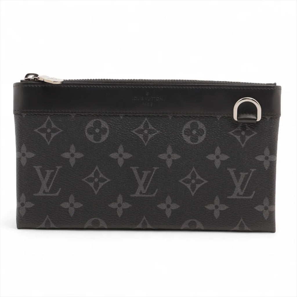 Louis Vuitton Monogram Eclipse Pochette Discovery PM Black Pouch