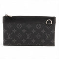 Louis Vuitton Monogram Eclipse Pochette Discovery PM Black Pouch