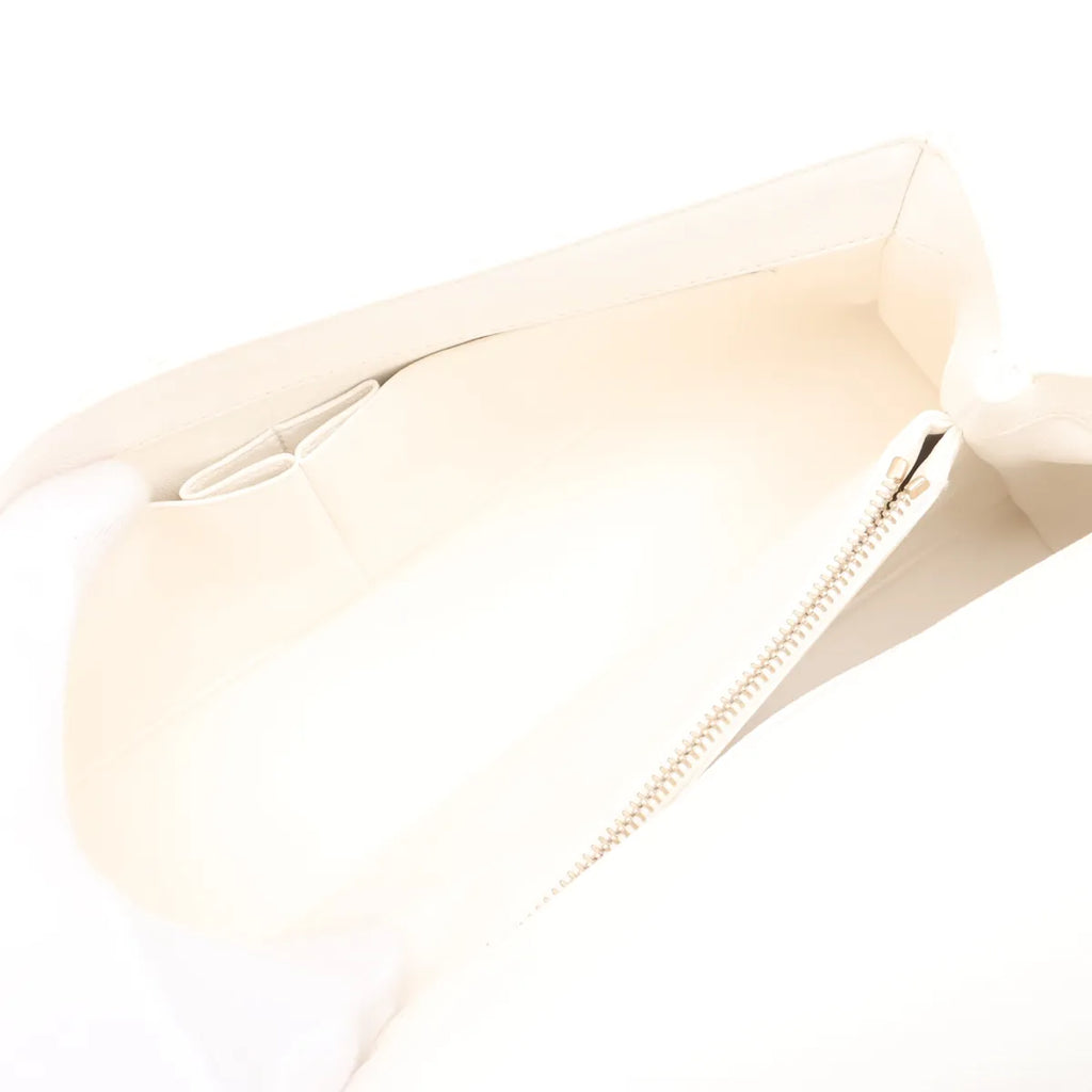 Chanel Coco Handle Caviar Skin White Gold Hardware