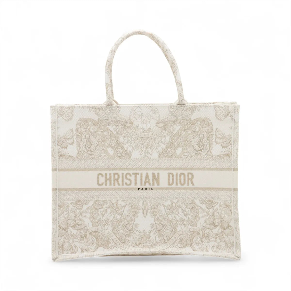 Christian Dior Book Tote Large