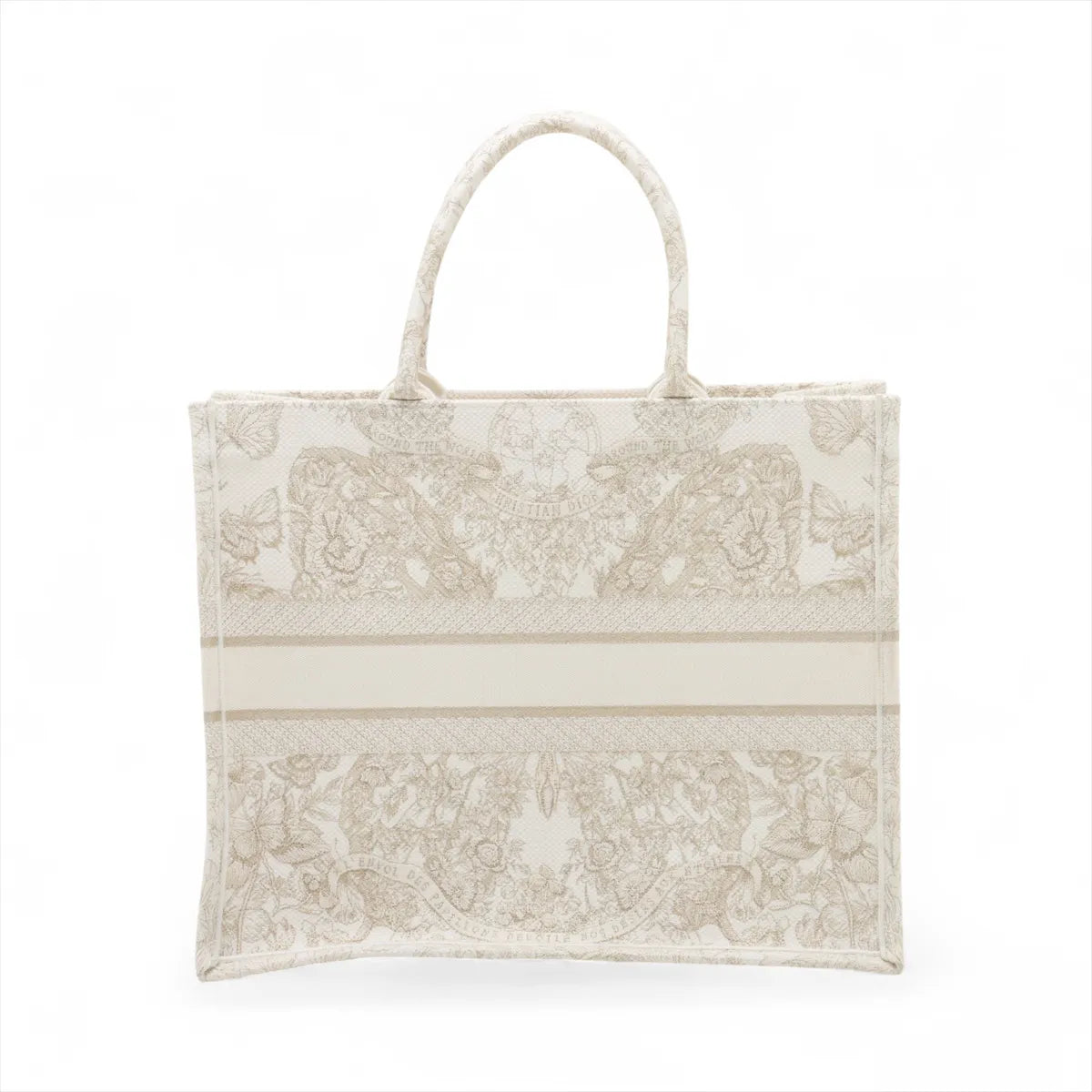 Christian Dior Book Tote Large
