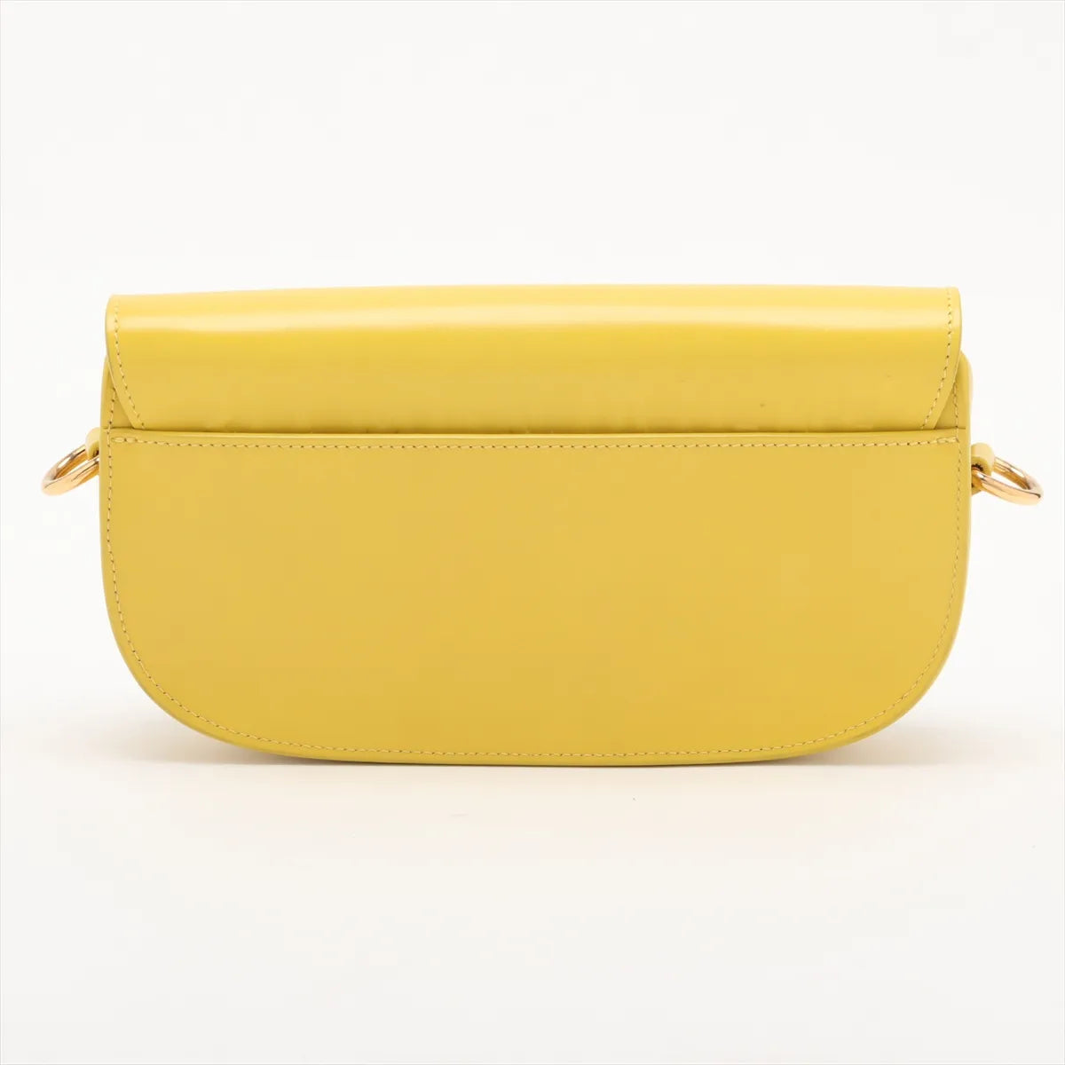 Christian Dior Bobby East West Leather Shoulder bag Yellow
