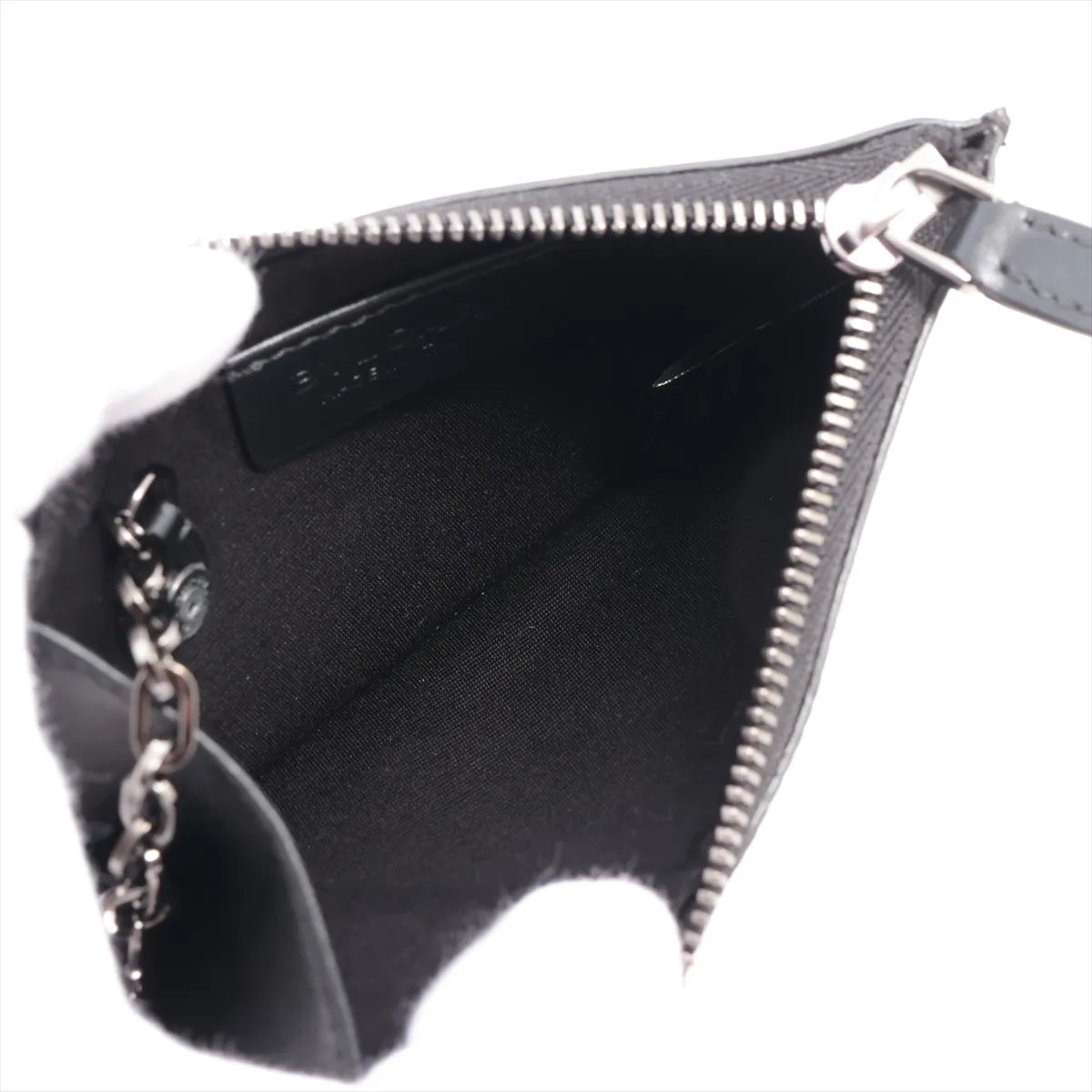 Bvlgari Leather Coin Purse Black