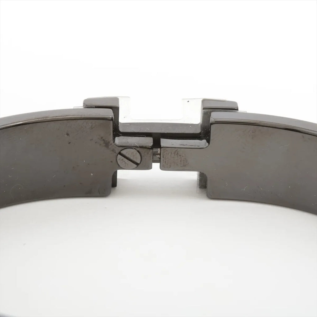 Hermès Click H fan Bangle GP Black