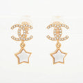 Chanel Coco Mark Clip On Earrings