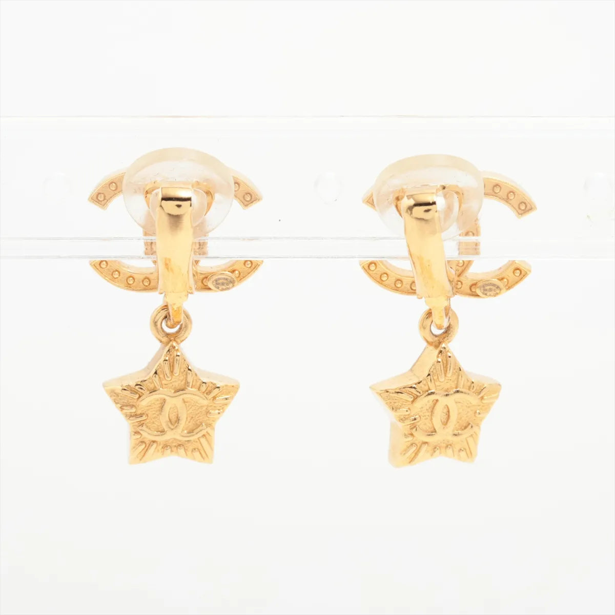 Chanel Coco Mark Clip On Earrings