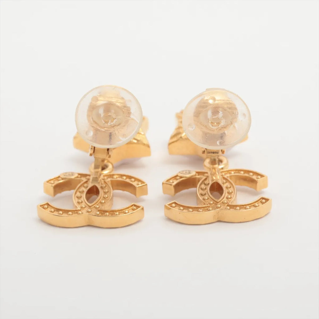 Chanel Coco Mark Clip On Earrings