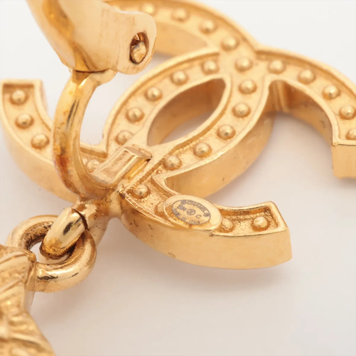 Chanel Coco Mark Clip On Earrings