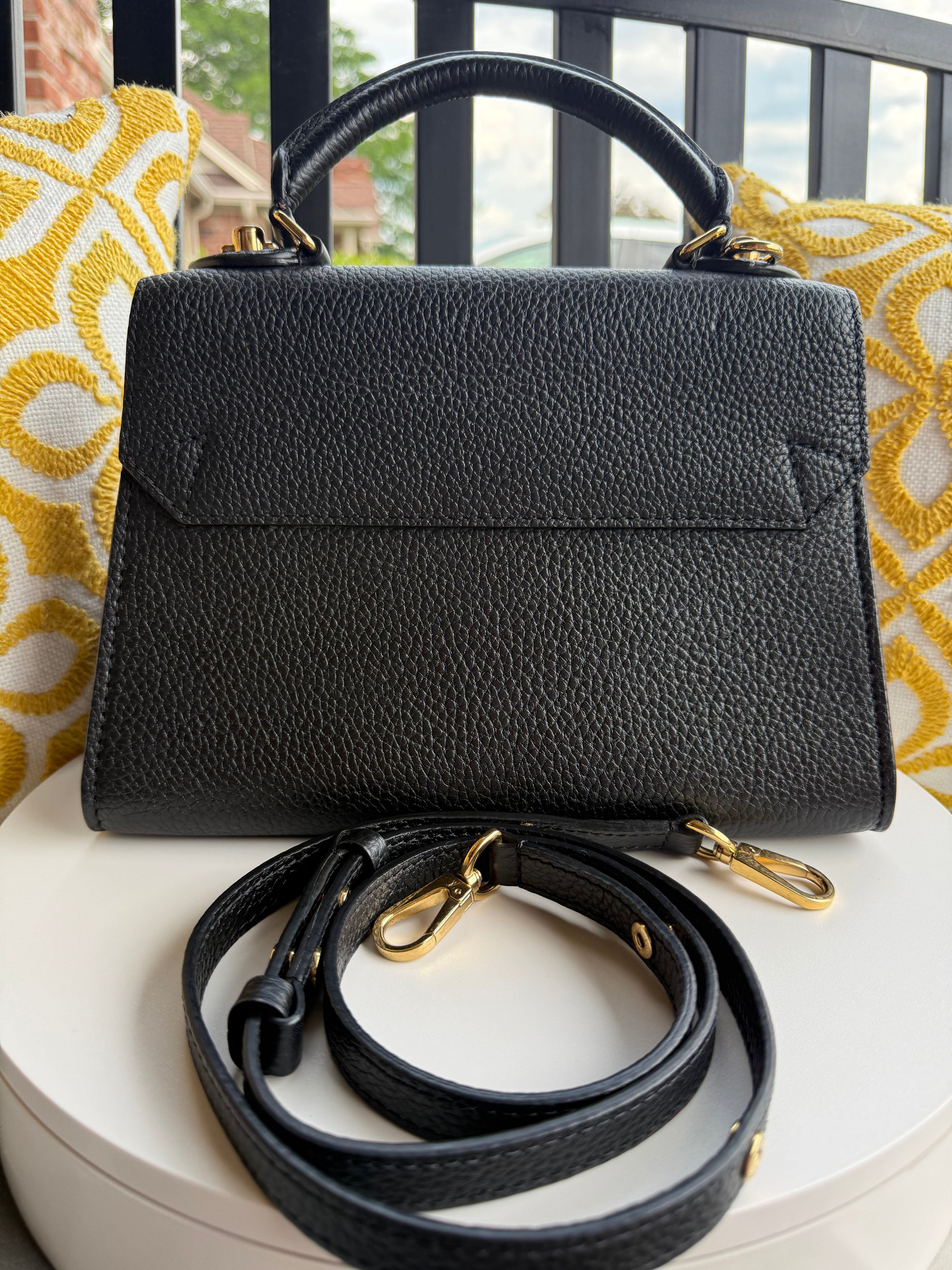 Louis Vuitton Top Handle Black Twist