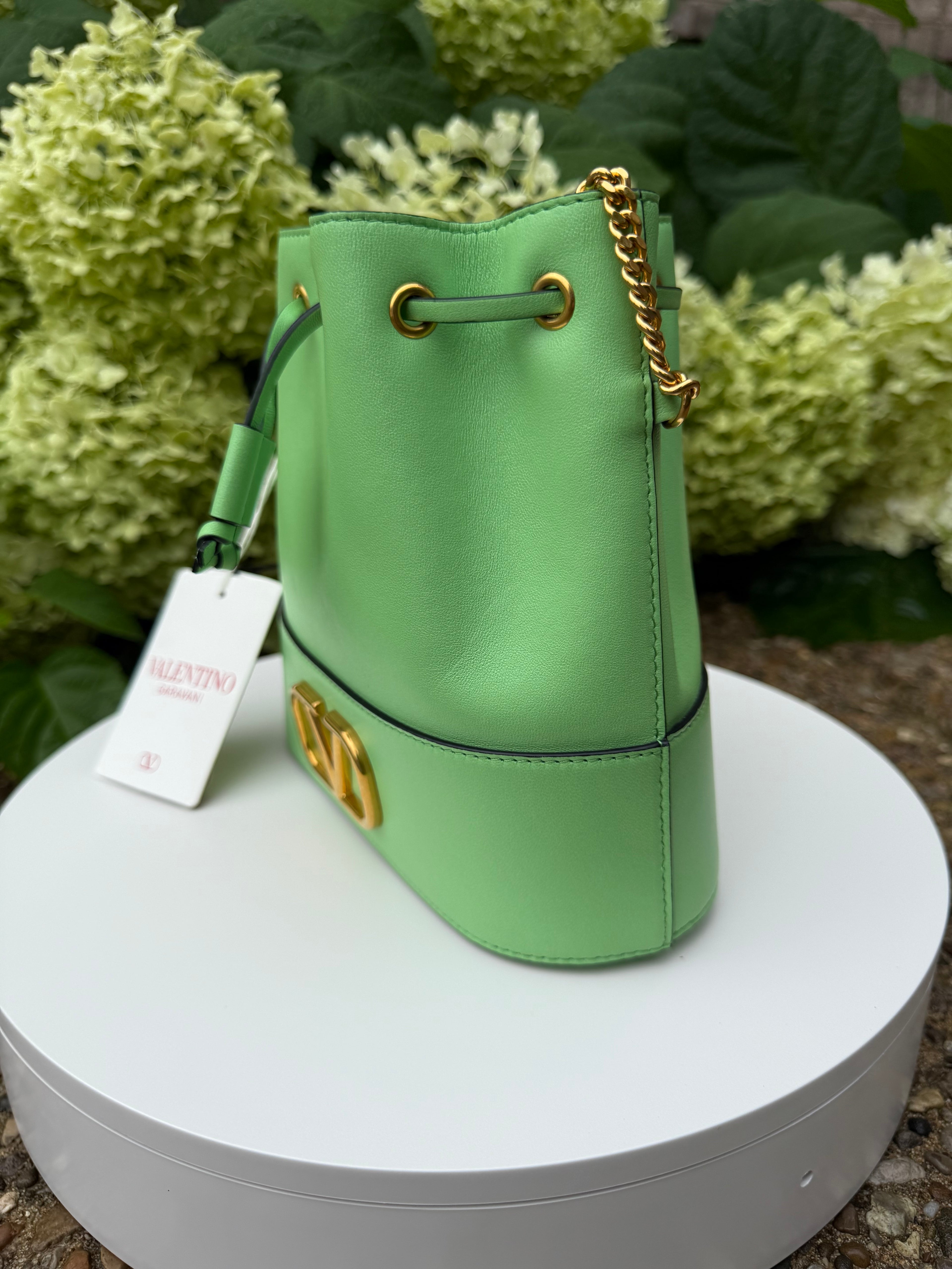 Valentino V logo bucket