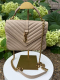 YSL Beige Crossbody