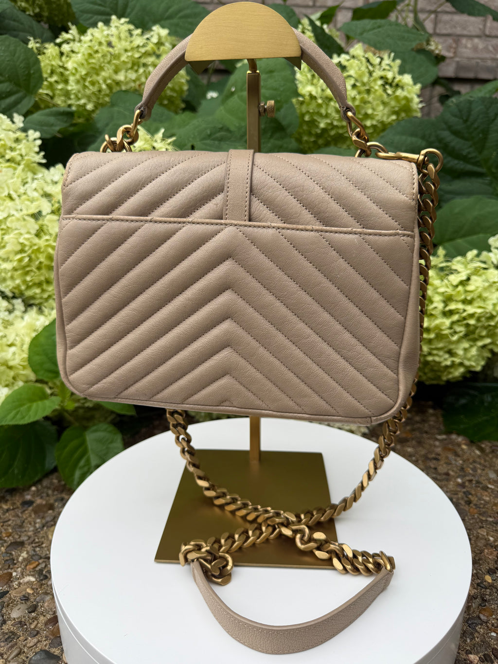 YSL Beige Crossbody