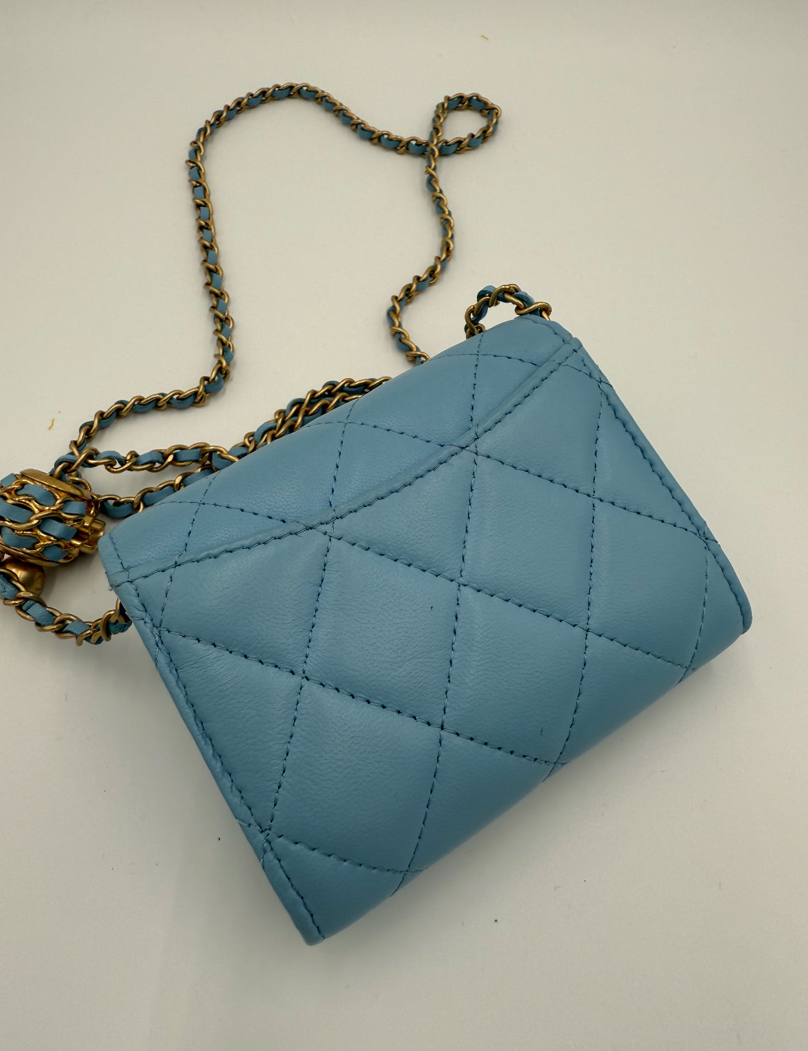 Chanel Card Holder with Chain