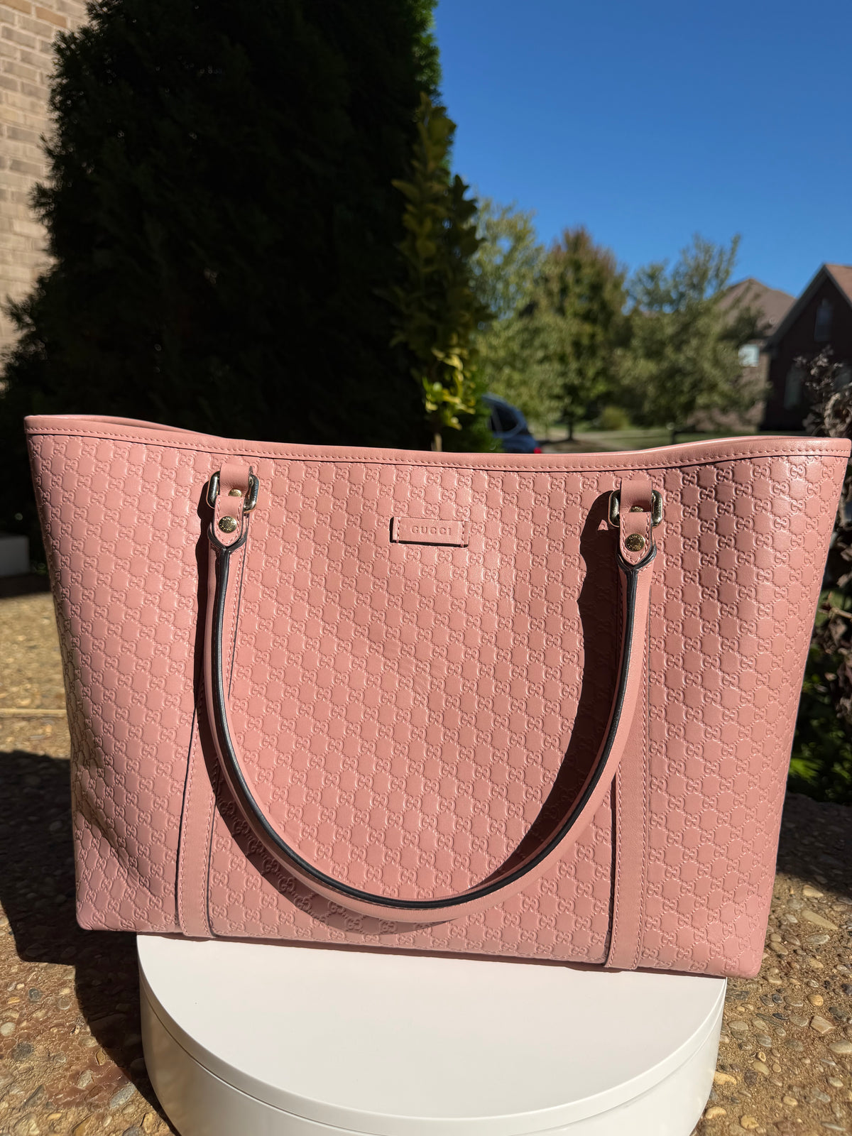 Gucci Pink Tote